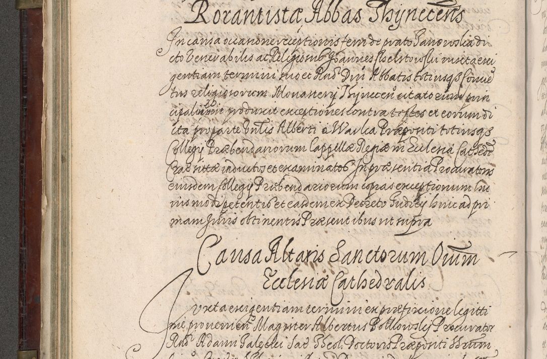Zdjęcie nr 157 dla obiektu archiwalnego: Acta actorum, obligationum, inscriptionum, institutionum, erectionum, decretorum et generis eiusdem aliorum factorum et gestorum coram R. D. Bernardo Maciejowski, episcopo Cracoviensi per annnos 1603 - 1606 mensem Septembrem inclusive acticatorum.