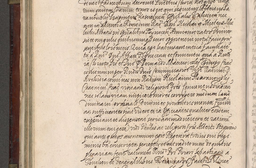 Zdjęcie nr 153 dla obiektu archiwalnego: Acta actorum, obligationum, inscriptionum, institutionum, erectionum, decretorum et generis eiusdem aliorum factorum et gestorum coram R. D. Bernardo Maciejowski, episcopo Cracoviensi per annnos 1603 - 1606 mensem Septembrem inclusive acticatorum.