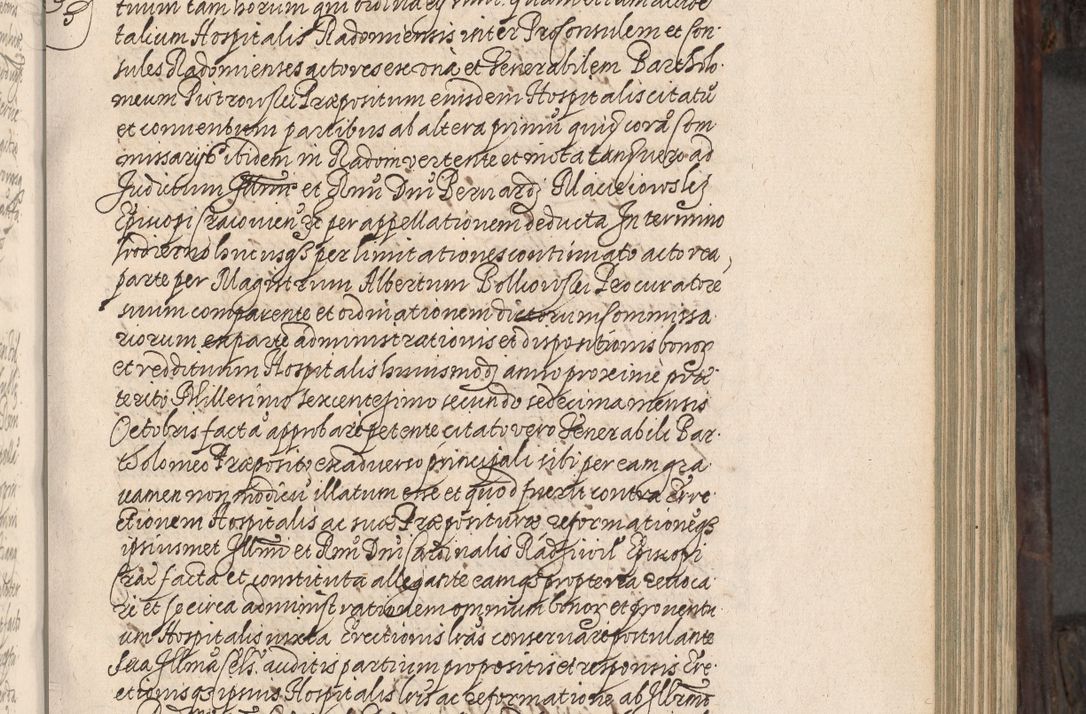 Zdjęcie nr 148 dla obiektu archiwalnego: Acta actorum, obligationum, inscriptionum, institutionum, erectionum, decretorum et generis eiusdem aliorum factorum et gestorum coram R. D. Bernardo Maciejowski, episcopo Cracoviensi per annnos 1603 - 1606 mensem Septembrem inclusive acticatorum.