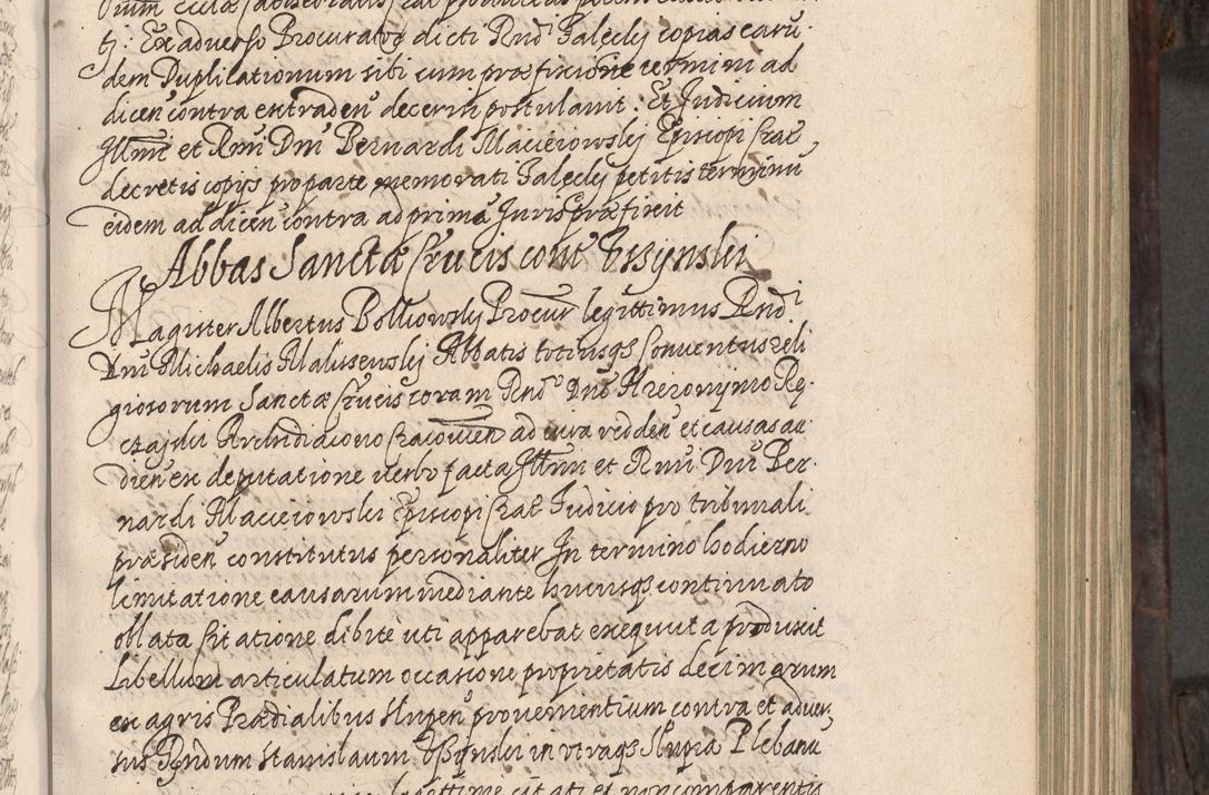 Zdjęcie nr 142 dla obiektu archiwalnego: Acta actorum, obligationum, inscriptionum, institutionum, erectionum, decretorum et generis eiusdem aliorum factorum et gestorum coram R. D. Bernardo Maciejowski, episcopo Cracoviensi per annnos 1603 - 1606 mensem Septembrem inclusive acticatorum.