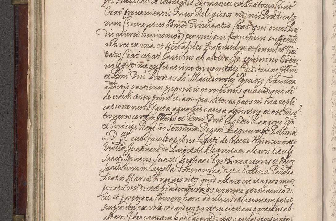 Zdjęcie nr 131 dla obiektu archiwalnego: Acta actorum, obligationum, inscriptionum, institutionum, erectionum, decretorum et generis eiusdem aliorum factorum et gestorum coram R. D. Bernardo Maciejowski, episcopo Cracoviensi per annnos 1603 - 1606 mensem Septembrem inclusive acticatorum.