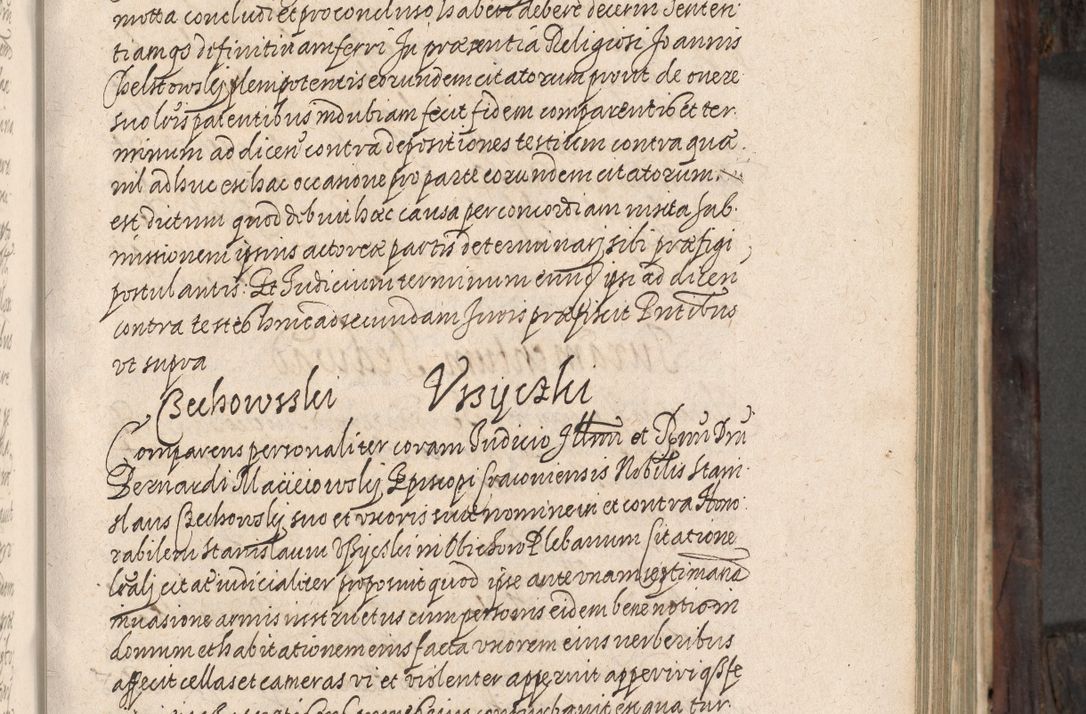 Zdjęcie nr 128 dla obiektu archiwalnego: Acta actorum, obligationum, inscriptionum, institutionum, erectionum, decretorum et generis eiusdem aliorum factorum et gestorum coram R. D. Bernardo Maciejowski, episcopo Cracoviensi per annnos 1603 - 1606 mensem Septembrem inclusive acticatorum.