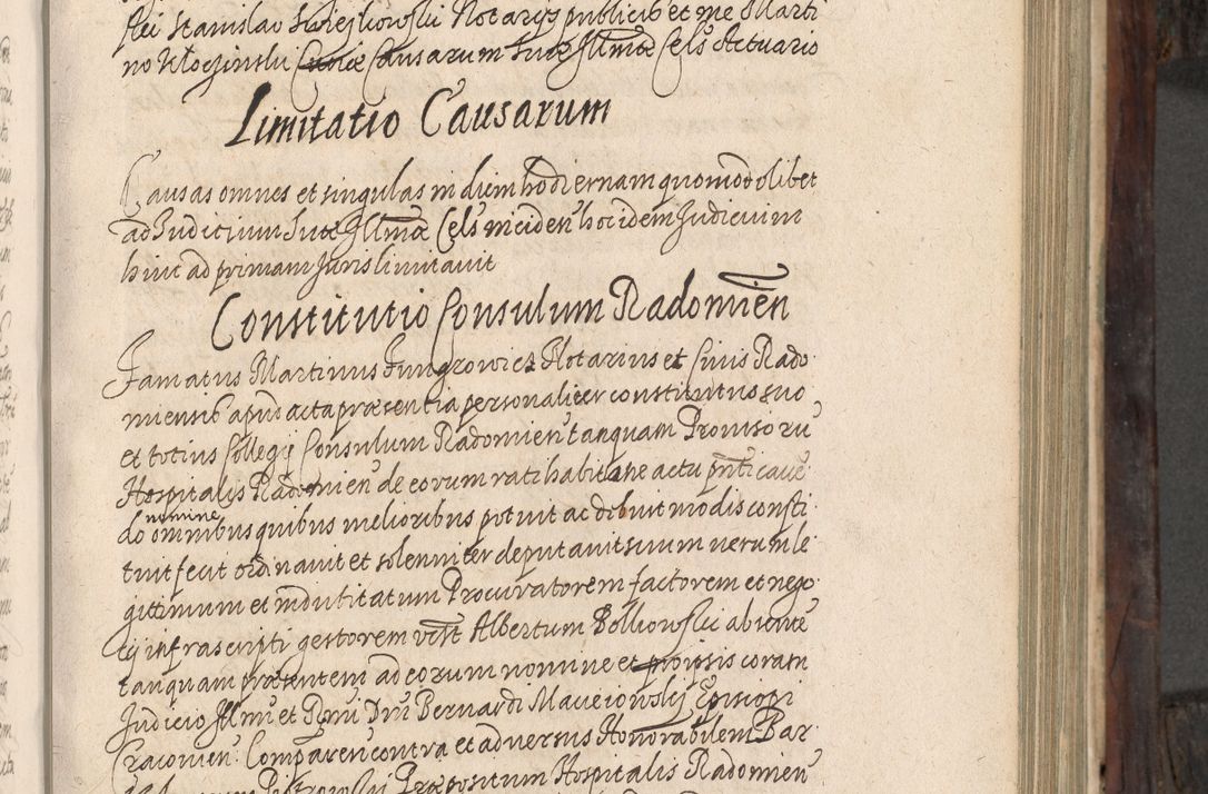Zdjęcie nr 126 dla obiektu archiwalnego: Acta actorum, obligationum, inscriptionum, institutionum, erectionum, decretorum et generis eiusdem aliorum factorum et gestorum coram R. D. Bernardo Maciejowski, episcopo Cracoviensi per annnos 1603 - 1606 mensem Septembrem inclusive acticatorum.