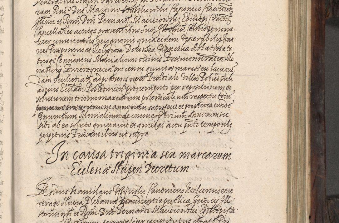 Zdjęcie nr 120 dla obiektu archiwalnego: Acta actorum, obligationum, inscriptionum, institutionum, erectionum, decretorum et generis eiusdem aliorum factorum et gestorum coram R. D. Bernardo Maciejowski, episcopo Cracoviensi per annnos 1603 - 1606 mensem Septembrem inclusive acticatorum.
