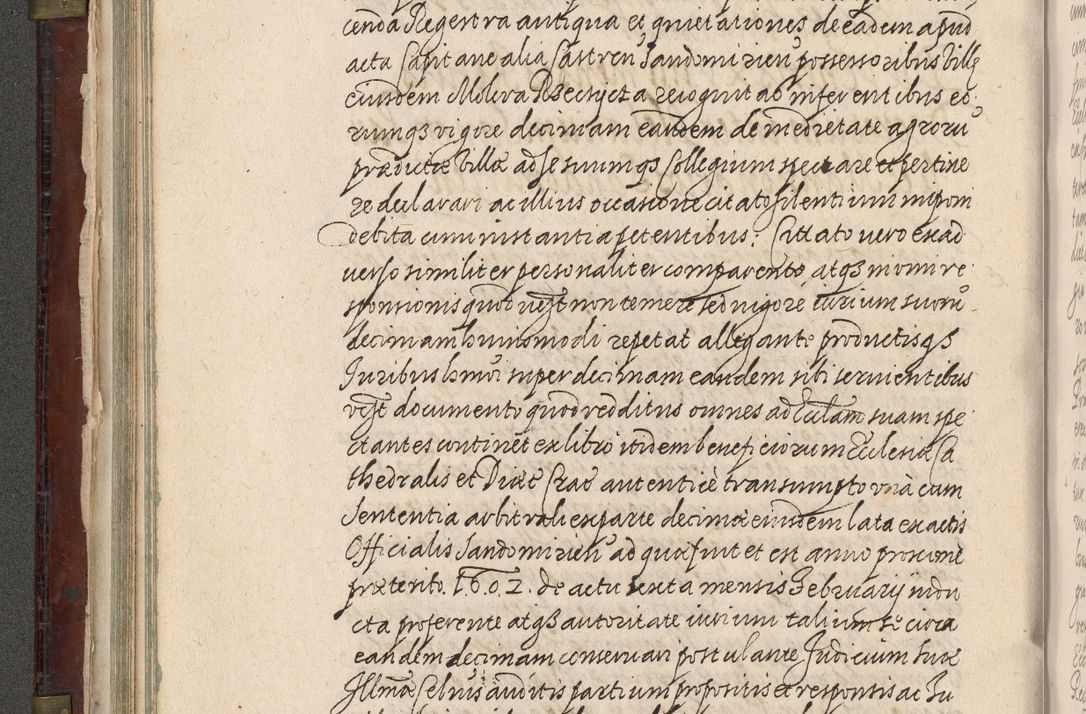 Zdjęcie nr 115 dla obiektu archiwalnego: Acta actorum, obligationum, inscriptionum, institutionum, erectionum, decretorum et generis eiusdem aliorum factorum et gestorum coram R. D. Bernardo Maciejowski, episcopo Cracoviensi per annnos 1603 - 1606 mensem Septembrem inclusive acticatorum.