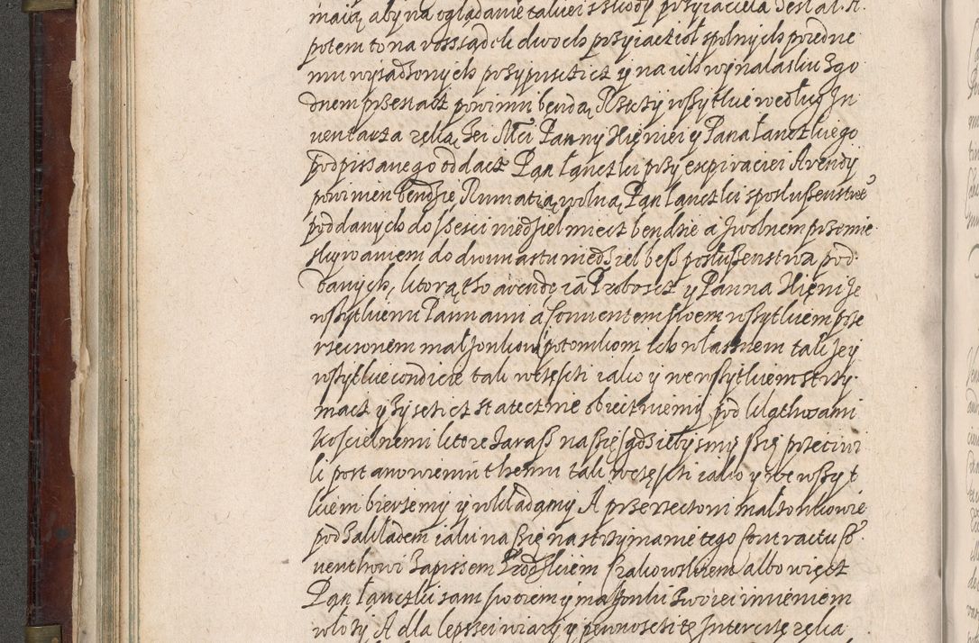 Zdjęcie nr 107 dla obiektu archiwalnego: Acta actorum, obligationum, inscriptionum, institutionum, erectionum, decretorum et generis eiusdem aliorum factorum et gestorum coram R. D. Bernardo Maciejowski, episcopo Cracoviensi per annnos 1603 - 1606 mensem Septembrem inclusive acticatorum.