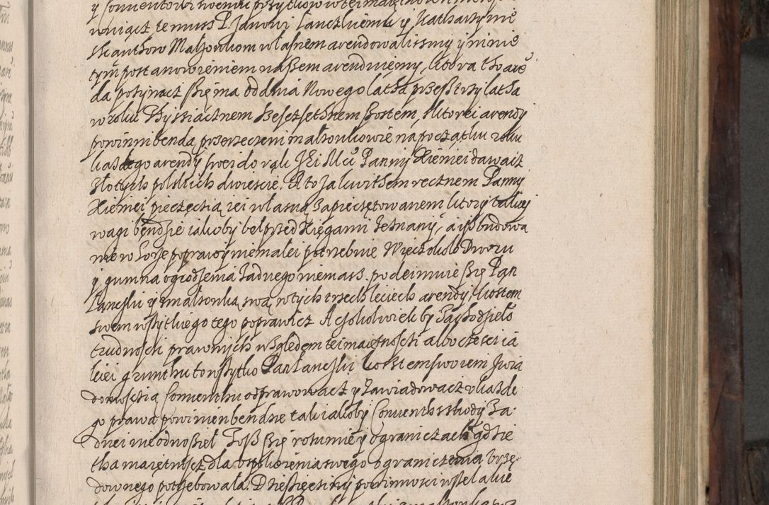 Zdjęcie nr 106 dla obiektu archiwalnego: Acta actorum, obligationum, inscriptionum, institutionum, erectionum, decretorum et generis eiusdem aliorum factorum et gestorum coram R. D. Bernardo Maciejowski, episcopo Cracoviensi per annnos 1603 - 1606 mensem Septembrem inclusive acticatorum.