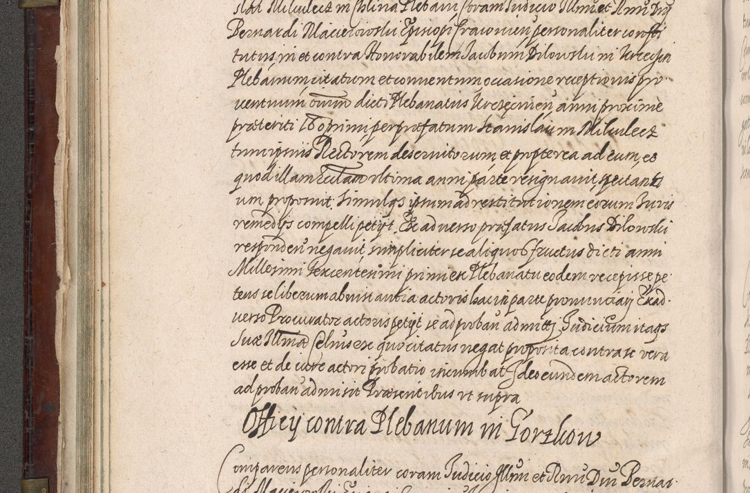Zdjęcie nr 103 dla obiektu archiwalnego: Acta actorum, obligationum, inscriptionum, institutionum, erectionum, decretorum et generis eiusdem aliorum factorum et gestorum coram R. D. Bernardo Maciejowski, episcopo Cracoviensi per annnos 1603 - 1606 mensem Septembrem inclusive acticatorum.