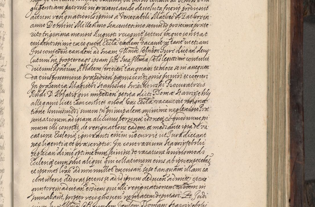 Zdjęcie nr 98 dla obiektu archiwalnego: Acta actorum, obligationum, inscriptionum, institutionum, erectionum, decretorum et generis eiusdem aliorum factorum et gestorum coram R. D. Bernardo Maciejowski, episcopo Cracoviensi per annnos 1603 - 1606 mensem Septembrem inclusive acticatorum.