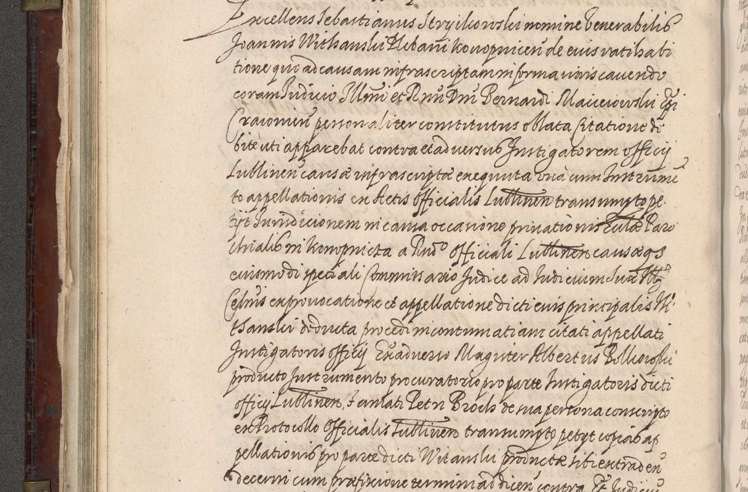 Zdjęcie nr 97 dla obiektu archiwalnego: Acta actorum, obligationum, inscriptionum, institutionum, erectionum, decretorum et generis eiusdem aliorum factorum et gestorum coram R. D. Bernardo Maciejowski, episcopo Cracoviensi per annnos 1603 - 1606 mensem Septembrem inclusive acticatorum.