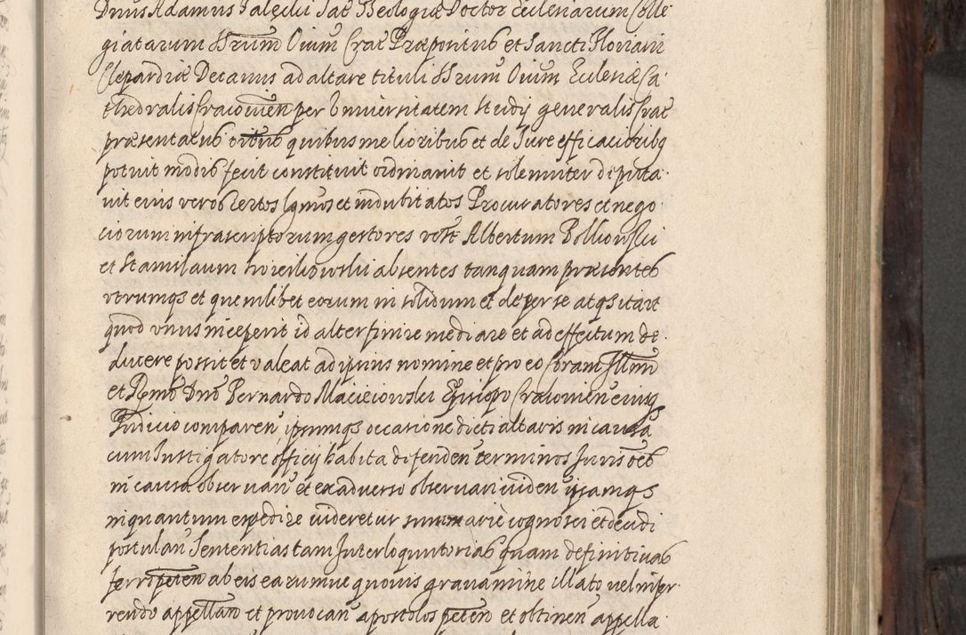 Zdjęcie nr 94 dla obiektu archiwalnego: Acta actorum, obligationum, inscriptionum, institutionum, erectionum, decretorum et generis eiusdem aliorum factorum et gestorum coram R. D. Bernardo Maciejowski, episcopo Cracoviensi per annnos 1603 - 1606 mensem Septembrem inclusive acticatorum.
