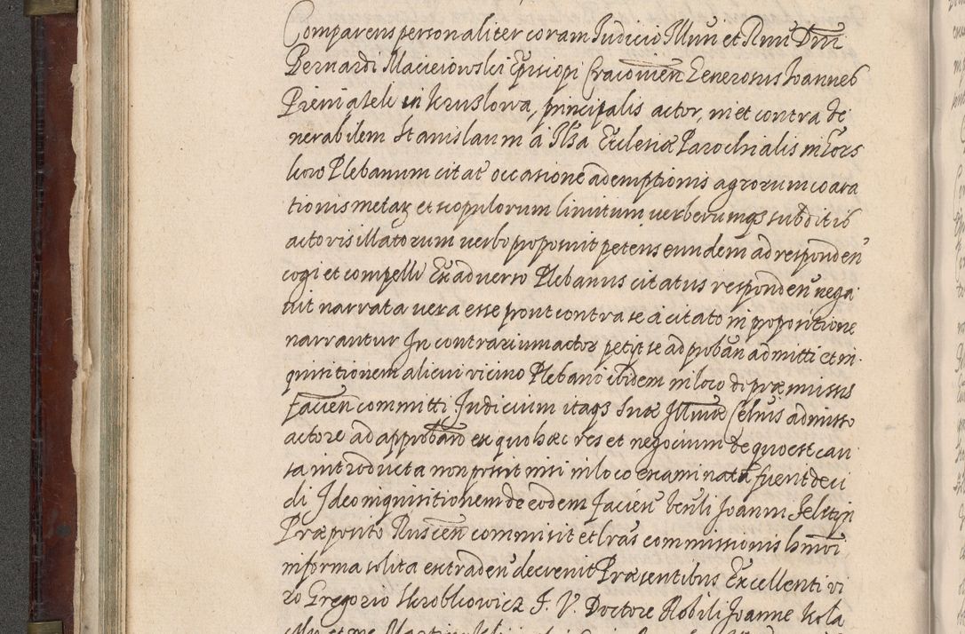 Zdjęcie nr 95 dla obiektu archiwalnego: Acta actorum, obligationum, inscriptionum, institutionum, erectionum, decretorum et generis eiusdem aliorum factorum et gestorum coram R. D. Bernardo Maciejowski, episcopo Cracoviensi per annnos 1603 - 1606 mensem Septembrem inclusive acticatorum.