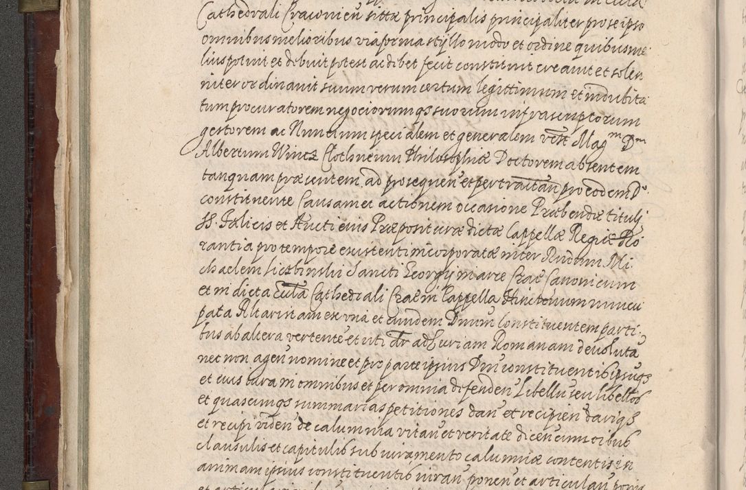 Zdjęcie nr 79 dla obiektu archiwalnego: Acta actorum, obligationum, inscriptionum, institutionum, erectionum, decretorum et generis eiusdem aliorum factorum et gestorum coram R. D. Bernardo Maciejowski, episcopo Cracoviensi per annnos 1603 - 1606 mensem Septembrem inclusive acticatorum.