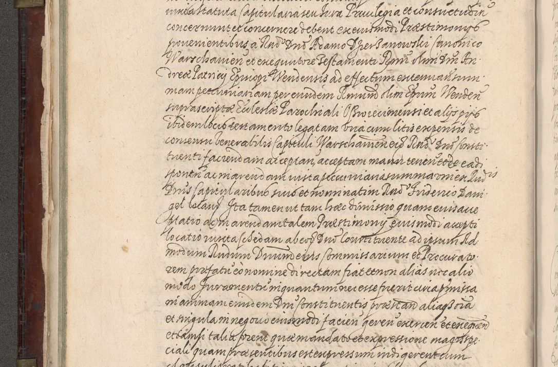 Zdjęcie nr 75 dla obiektu archiwalnego: Acta actorum, obligationum, inscriptionum, institutionum, erectionum, decretorum et generis eiusdem aliorum factorum et gestorum coram R. D. Bernardo Maciejowski, episcopo Cracoviensi per annnos 1603 - 1606 mensem Septembrem inclusive acticatorum.
