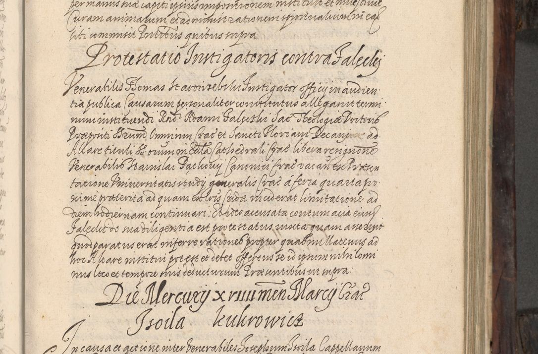 Zdjęcie nr 70 dla obiektu archiwalnego: Acta actorum, obligationum, inscriptionum, institutionum, erectionum, decretorum et generis eiusdem aliorum factorum et gestorum coram R. D. Bernardo Maciejowski, episcopo Cracoviensi per annnos 1603 - 1606 mensem Septembrem inclusive acticatorum.
