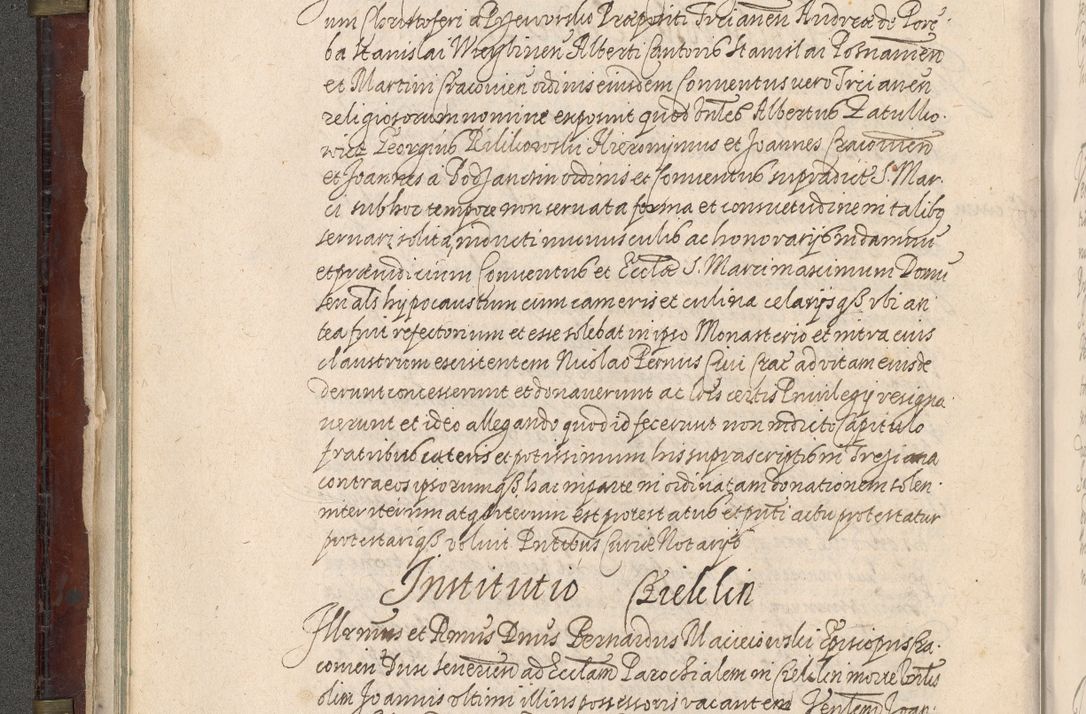Zdjęcie nr 69 dla obiektu archiwalnego: Acta actorum, obligationum, inscriptionum, institutionum, erectionum, decretorum et generis eiusdem aliorum factorum et gestorum coram R. D. Bernardo Maciejowski, episcopo Cracoviensi per annnos 1603 - 1606 mensem Septembrem inclusive acticatorum.