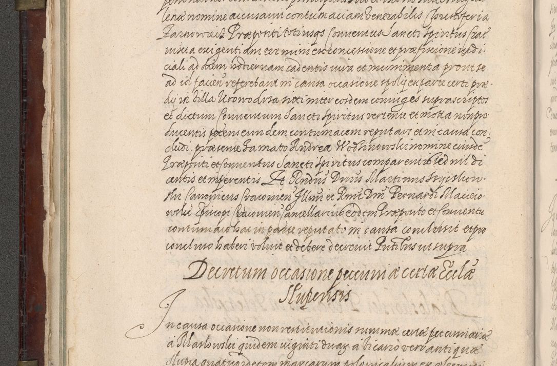 Zdjęcie nr 63 dla obiektu archiwalnego: Acta actorum, obligationum, inscriptionum, institutionum, erectionum, decretorum et generis eiusdem aliorum factorum et gestorum coram R. D. Bernardo Maciejowski, episcopo Cracoviensi per annnos 1603 - 1606 mensem Septembrem inclusive acticatorum.