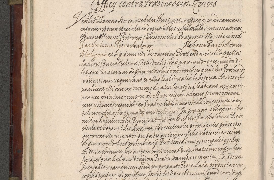 Zdjęcie nr 61 dla obiektu archiwalnego: Acta actorum, obligationum, inscriptionum, institutionum, erectionum, decretorum et generis eiusdem aliorum factorum et gestorum coram R. D. Bernardo Maciejowski, episcopo Cracoviensi per annnos 1603 - 1606 mensem Septembrem inclusive acticatorum.