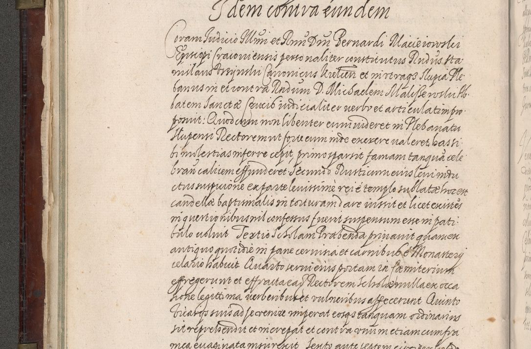 Zdjęcie nr 57 dla obiektu archiwalnego: Acta actorum, obligationum, inscriptionum, institutionum, erectionum, decretorum et generis eiusdem aliorum factorum et gestorum coram R. D. Bernardo Maciejowski, episcopo Cracoviensi per annnos 1603 - 1606 mensem Septembrem inclusive acticatorum.