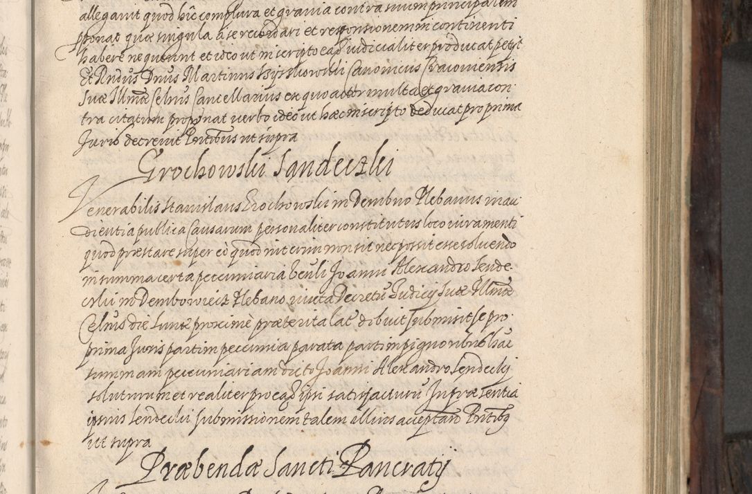 Zdjęcie nr 58 dla obiektu archiwalnego: Acta actorum, obligationum, inscriptionum, institutionum, erectionum, decretorum et generis eiusdem aliorum factorum et gestorum coram R. D. Bernardo Maciejowski, episcopo Cracoviensi per annnos 1603 - 1606 mensem Septembrem inclusive acticatorum.