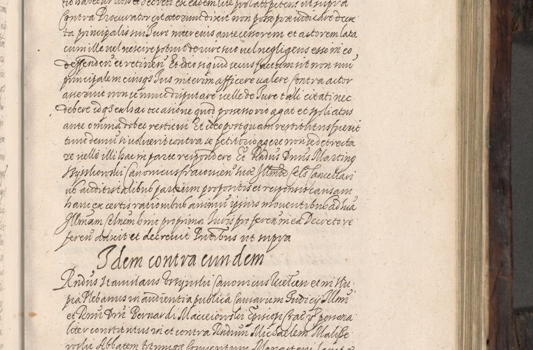 Zdjęcie nr 56 dla obiektu archiwalnego: Acta actorum, obligationum, inscriptionum, institutionum, erectionum, decretorum et generis eiusdem aliorum factorum et gestorum coram R. D. Bernardo Maciejowski, episcopo Cracoviensi per annnos 1603 - 1606 mensem Septembrem inclusive acticatorum.
