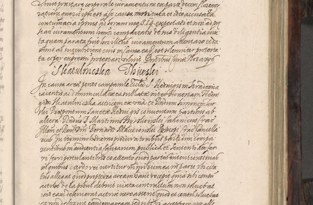 Zdjęcie nr 54 dla obiektu archiwalnego: Acta actorum, obligationum, inscriptionum, institutionum, erectionum, decretorum et generis eiusdem aliorum factorum et gestorum coram R. D. Bernardo Maciejowski, episcopo Cracoviensi per annnos 1603 - 1606 mensem Septembrem inclusive acticatorum.