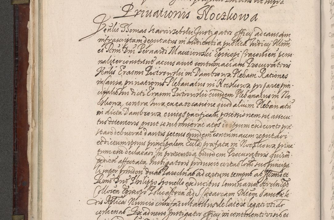 Zdjęcie nr 49 dla obiektu archiwalnego: Acta actorum, obligationum, inscriptionum, institutionum, erectionum, decretorum et generis eiusdem aliorum factorum et gestorum coram R. D. Bernardo Maciejowski, episcopo Cracoviensi per annnos 1603 - 1606 mensem Septembrem inclusive acticatorum.