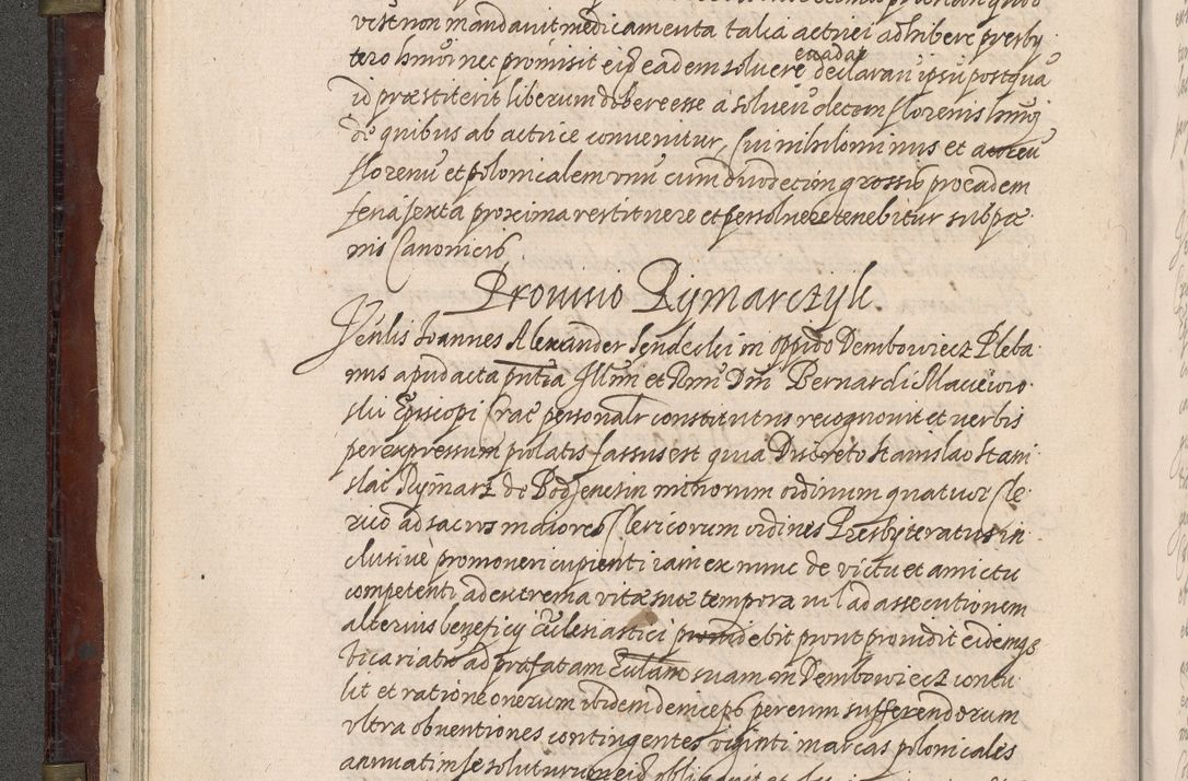 Zdjęcie nr 51 dla obiektu archiwalnego: Acta actorum, obligationum, inscriptionum, institutionum, erectionum, decretorum et generis eiusdem aliorum factorum et gestorum coram R. D. Bernardo Maciejowski, episcopo Cracoviensi per annnos 1603 - 1606 mensem Septembrem inclusive acticatorum.