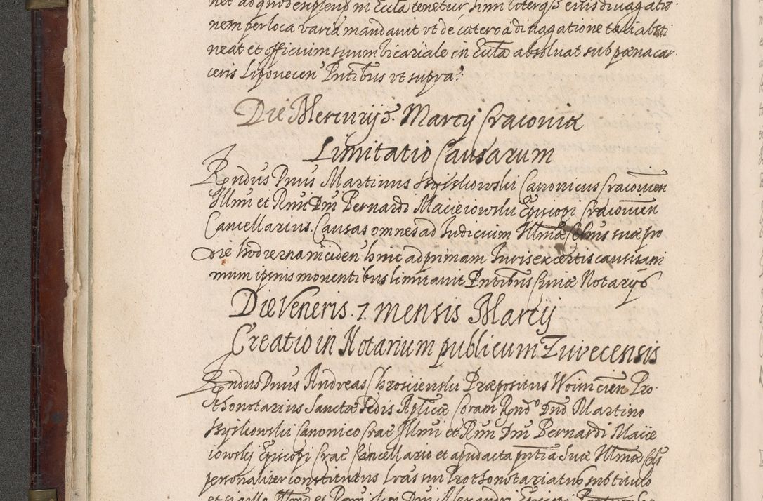 Zdjęcie nr 43 dla obiektu archiwalnego: Acta actorum, obligationum, inscriptionum, institutionum, erectionum, decretorum et generis eiusdem aliorum factorum et gestorum coram R. D. Bernardo Maciejowski, episcopo Cracoviensi per annnos 1603 - 1606 mensem Septembrem inclusive acticatorum.