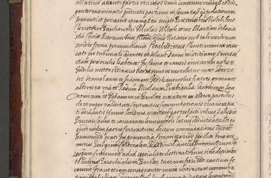 Zdjęcie nr 33 dla obiektu archiwalnego: Acta actorum, obligationum, inscriptionum, institutionum, erectionum, decretorum et generis eiusdem aliorum factorum et gestorum coram R. D. Bernardo Maciejowski, episcopo Cracoviensi per annnos 1603 - 1606 mensem Septembrem inclusive acticatorum.