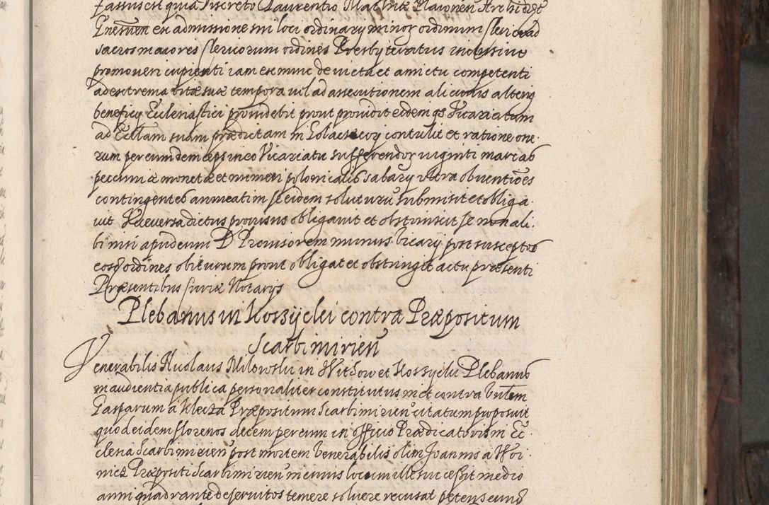 Zdjęcie nr 28 dla obiektu archiwalnego: Acta actorum, obligationum, inscriptionum, institutionum, erectionum, decretorum et generis eiusdem aliorum factorum et gestorum coram R. D. Bernardo Maciejowski, episcopo Cracoviensi per annnos 1603 - 1606 mensem Septembrem inclusive acticatorum.