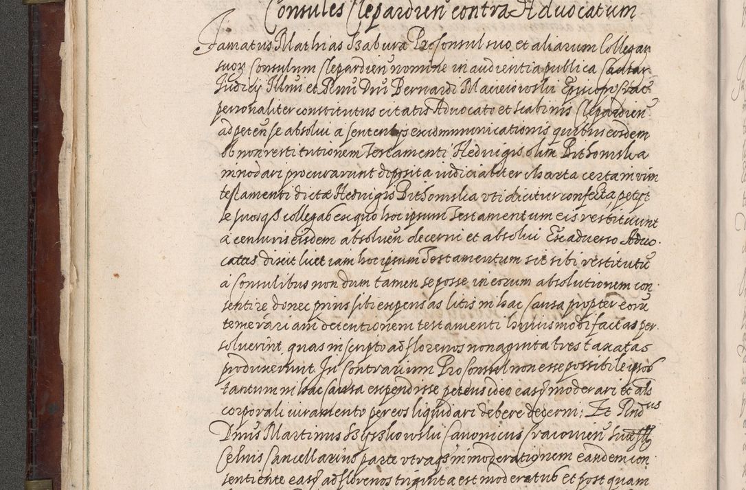Zdjęcie nr 29 dla obiektu archiwalnego: Acta actorum, obligationum, inscriptionum, institutionum, erectionum, decretorum et generis eiusdem aliorum factorum et gestorum coram R. D. Bernardo Maciejowski, episcopo Cracoviensi per annnos 1603 - 1606 mensem Septembrem inclusive acticatorum.