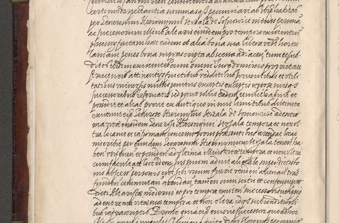 Zdjęcie nr 13 dla obiektu archiwalnego: Acta actorum, obligationum, inscriptionum, institutionum, erectionum, decretorum et generis eiusdem aliorum factorum et gestorum coram R. D. Bernardo Maciejowski, episcopo Cracoviensi per annnos 1603 - 1606 mensem Septembrem inclusive acticatorum.
