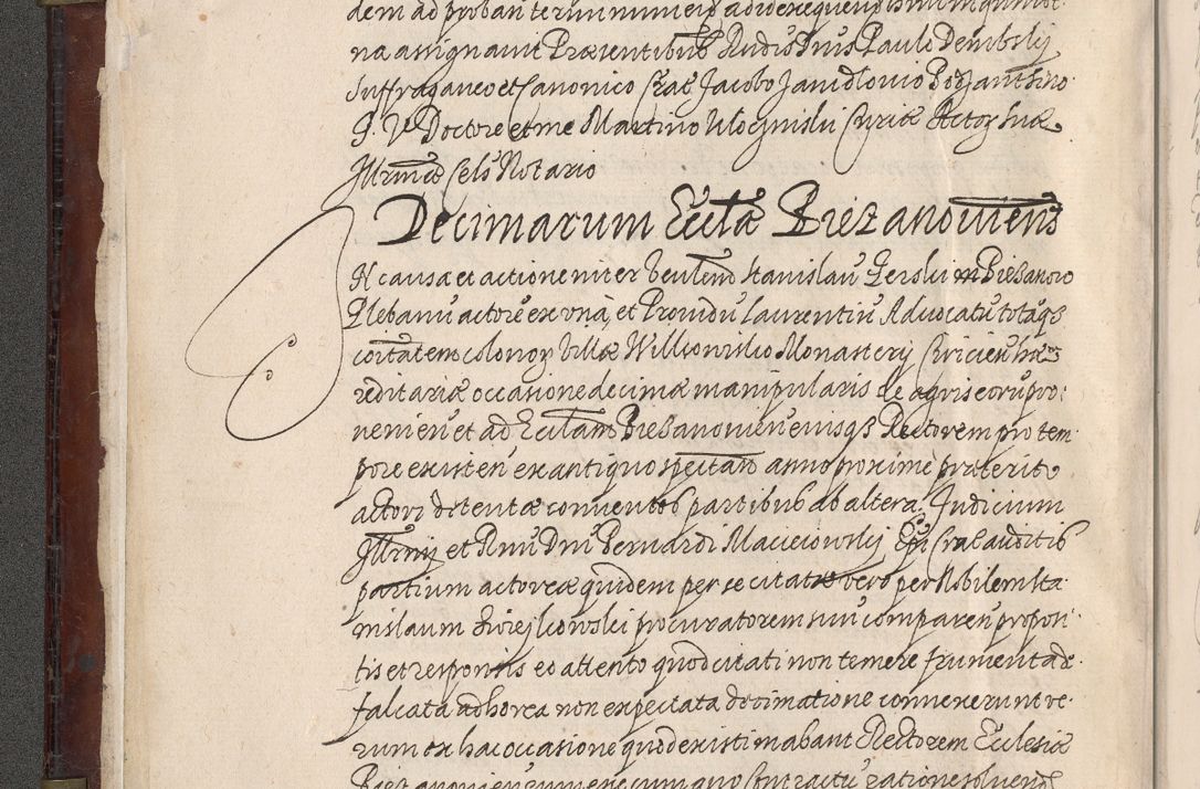 Zdjęcie nr 11 dla obiektu archiwalnego: Acta actorum, obligationum, inscriptionum, institutionum, erectionum, decretorum et generis eiusdem aliorum factorum et gestorum coram R. D. Bernardo Maciejowski, episcopo Cracoviensi per annnos 1603 - 1606 mensem Septembrem inclusive acticatorum.