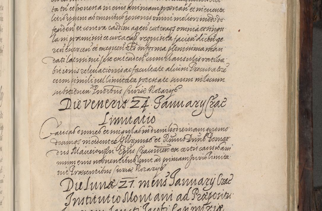 Zdjęcie nr 8 dla obiektu archiwalnego: Acta actorum, obligationum, inscriptionum, institutionum, erectionum, decretorum et generis eiusdem aliorum factorum et gestorum coram R. D. Bernardo Maciejowski, episcopo Cracoviensi per annnos 1603 - 1606 mensem Septembrem inclusive acticatorum.