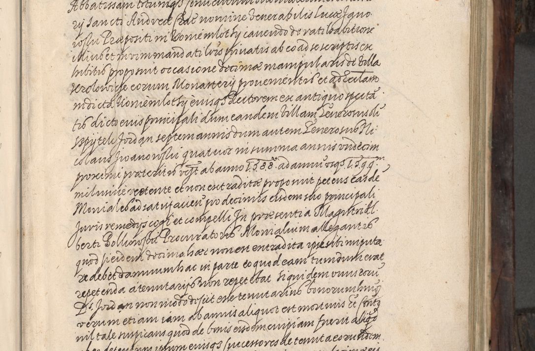 Zdjęcie nr 10 dla obiektu archiwalnego: Acta actorum, obligationum, inscriptionum, institutionum, erectionum, decretorum et generis eiusdem aliorum factorum et gestorum coram R. D. Bernardo Maciejowski, episcopo Cracoviensi per annnos 1603 - 1606 mensem Septembrem inclusive acticatorum.
