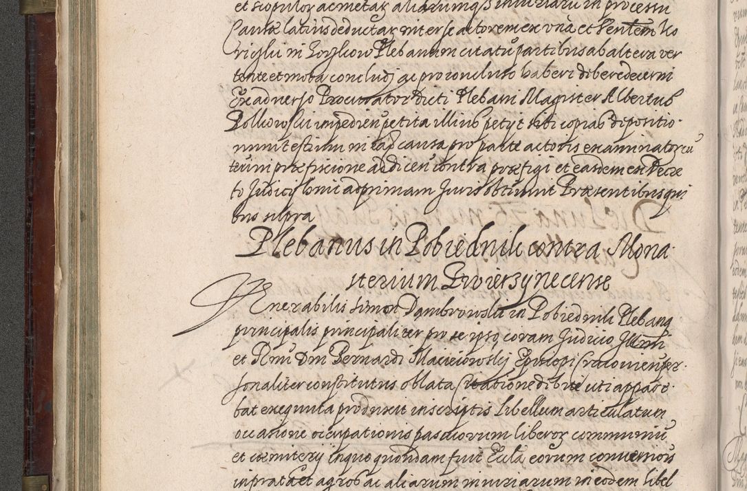Zdjęcie nr 205 dla obiektu archiwalnego: Acta actorum, obligationum, inscriptionum, institutionum, erectionum, decretorum et generis eiusdem aliorum factorum et gestorum coram R. D. Bernardo Maciejowski, episcopo Cracoviensi per annnos 1603 - 1606 mensem Septembrem inclusive acticatorum.