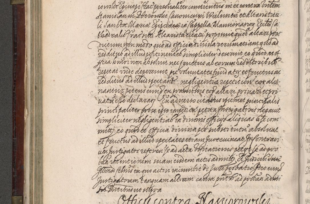 Zdjęcie nr 209 dla obiektu archiwalnego: Acta actorum, obligationum, inscriptionum, institutionum, erectionum, decretorum et generis eiusdem aliorum factorum et gestorum coram R. D. Bernardo Maciejowski, episcopo Cracoviensi per annnos 1603 - 1606 mensem Septembrem inclusive acticatorum.