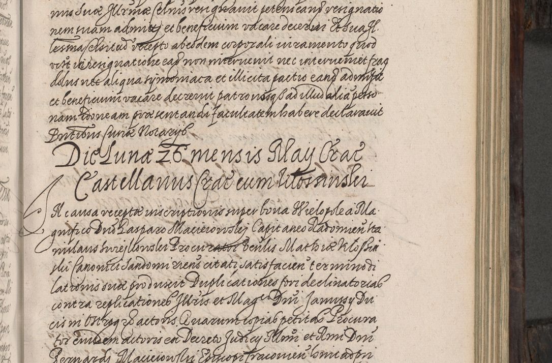Zdjęcie nr 204 dla obiektu archiwalnego: Acta actorum, obligationum, inscriptionum, institutionum, erectionum, decretorum et generis eiusdem aliorum factorum et gestorum coram R. D. Bernardo Maciejowski, episcopo Cracoviensi per annnos 1603 - 1606 mensem Septembrem inclusive acticatorum.