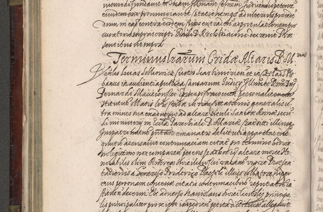 Zdjęcie nr 207 dla obiektu archiwalnego: Acta actorum, obligationum, inscriptionum, institutionum, erectionum, decretorum et generis eiusdem aliorum factorum et gestorum coram R. D. Bernardo Maciejowski, episcopo Cracoviensi per annnos 1603 - 1606 mensem Septembrem inclusive acticatorum.