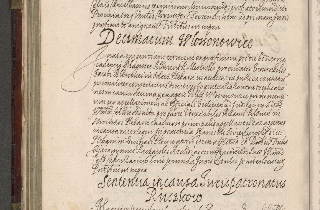 Zdjęcie nr 399 dla obiektu archiwalnego: Acta actorum, obligationum, inscriptionum, institutionum, erectionum, decretorum et generis eiusdem aliorum factorum et gestorum coram R. D. Bernardo Maciejowski, episcopo Cracoviensi per annnos 1603 - 1606 mensem Septembrem inclusive acticatorum.