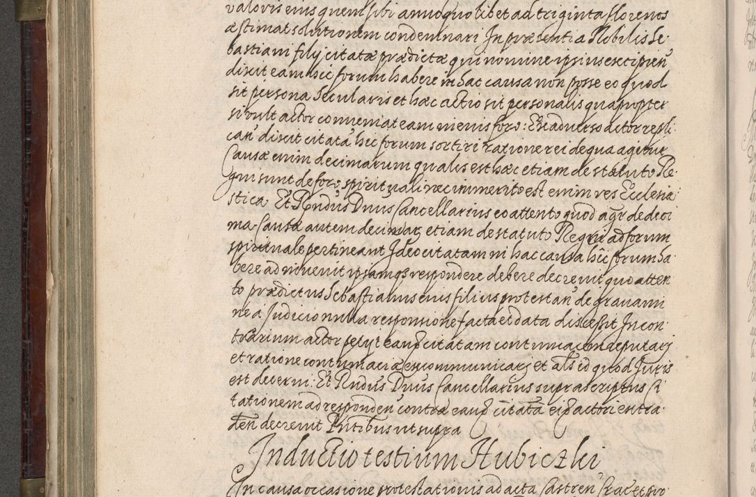 Zdjęcie nr 397 dla obiektu archiwalnego: Acta actorum, obligationum, inscriptionum, institutionum, erectionum, decretorum et generis eiusdem aliorum factorum et gestorum coram R. D. Bernardo Maciejowski, episcopo Cracoviensi per annnos 1603 - 1606 mensem Septembrem inclusive acticatorum.