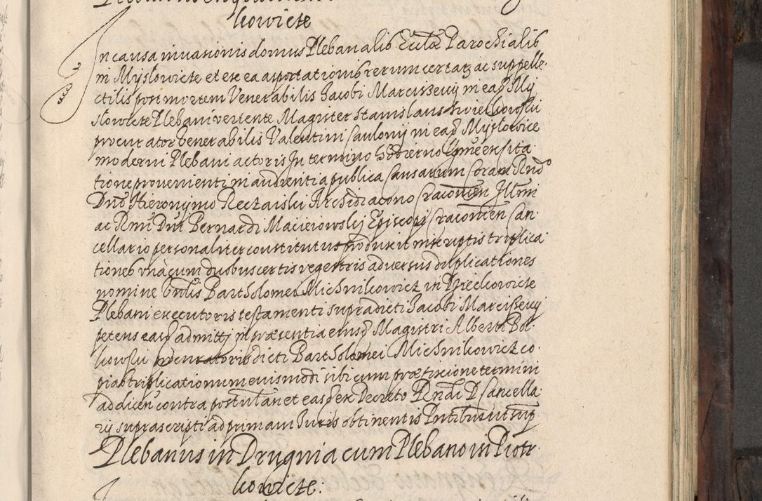 Zdjęcie nr 392 dla obiektu archiwalnego: Acta actorum, obligationum, inscriptionum, institutionum, erectionum, decretorum et generis eiusdem aliorum factorum et gestorum coram R. D. Bernardo Maciejowski, episcopo Cracoviensi per annnos 1603 - 1606 mensem Septembrem inclusive acticatorum.