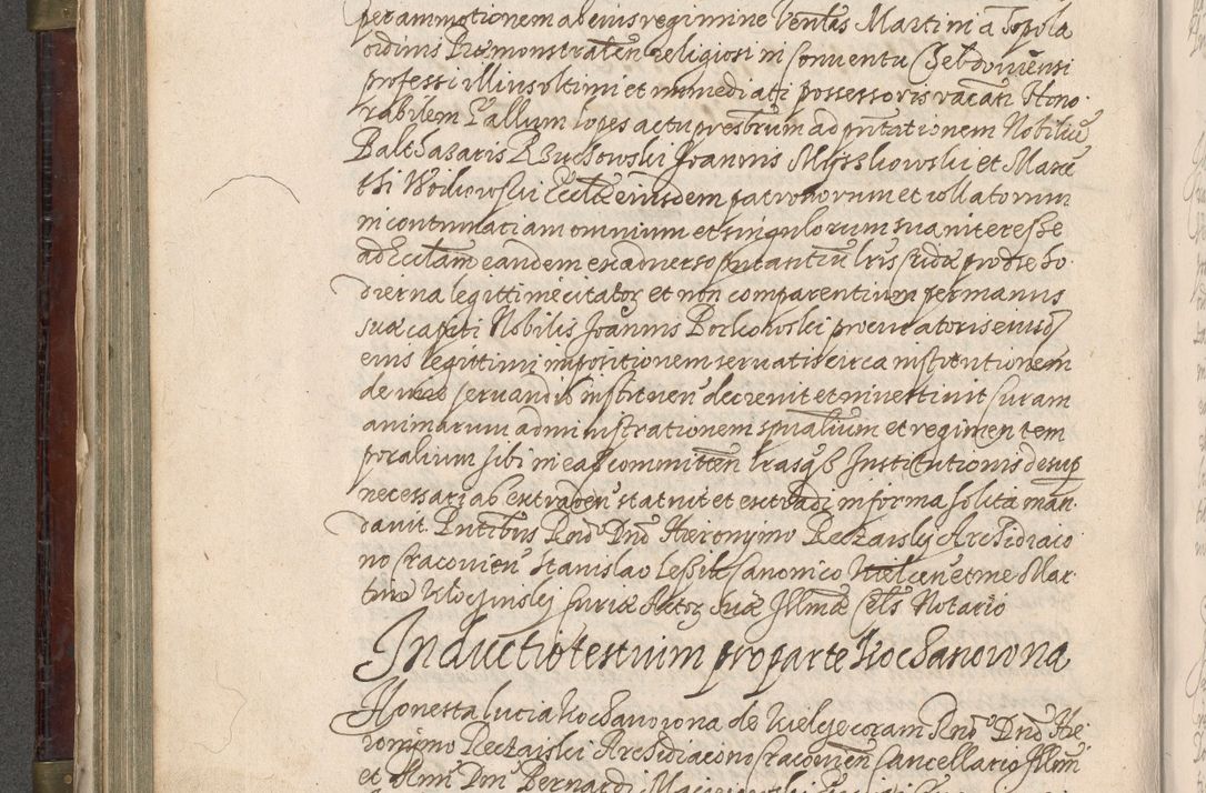 Zdjęcie nr 383 dla obiektu archiwalnego: Acta actorum, obligationum, inscriptionum, institutionum, erectionum, decretorum et generis eiusdem aliorum factorum et gestorum coram R. D. Bernardo Maciejowski, episcopo Cracoviensi per annnos 1603 - 1606 mensem Septembrem inclusive acticatorum.
