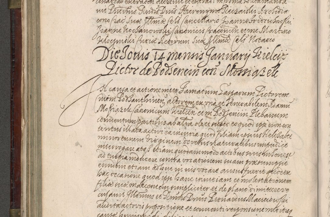 Zdjęcie nr 379 dla obiektu archiwalnego: Acta actorum, obligationum, inscriptionum, institutionum, erectionum, decretorum et generis eiusdem aliorum factorum et gestorum coram R. D. Bernardo Maciejowski, episcopo Cracoviensi per annnos 1603 - 1606 mensem Septembrem inclusive acticatorum.