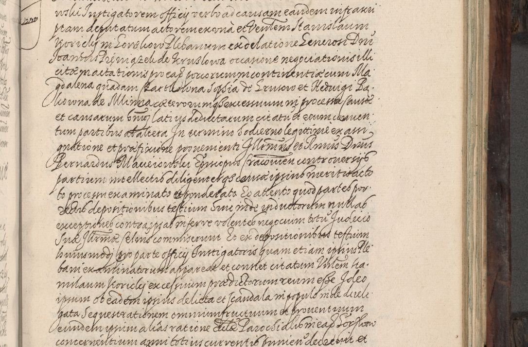 Zdjęcie nr 368 dla obiektu archiwalnego: Acta actorum, obligationum, inscriptionum, institutionum, erectionum, decretorum et generis eiusdem aliorum factorum et gestorum coram R. D. Bernardo Maciejowski, episcopo Cracoviensi per annnos 1603 - 1606 mensem Septembrem inclusive acticatorum.