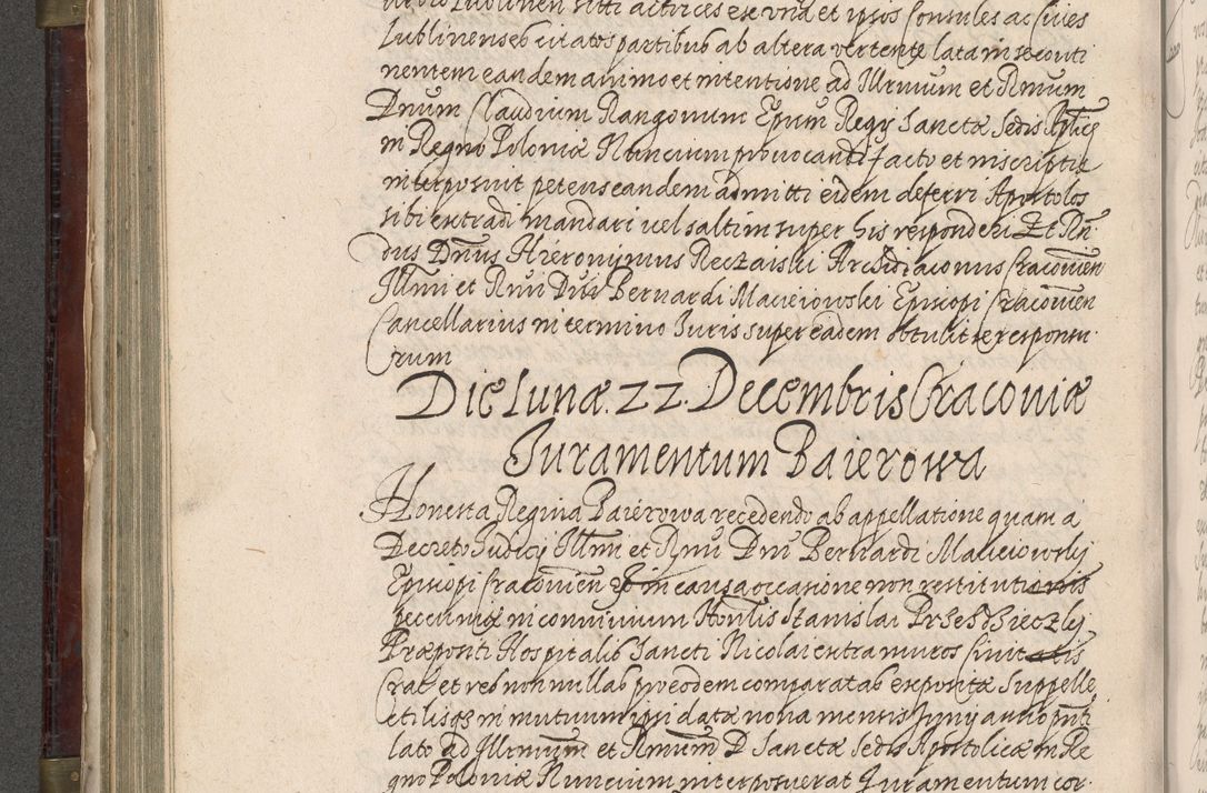 Zdjęcie nr 367 dla obiektu archiwalnego: Acta actorum, obligationum, inscriptionum, institutionum, erectionum, decretorum et generis eiusdem aliorum factorum et gestorum coram R. D. Bernardo Maciejowski, episcopo Cracoviensi per annnos 1603 - 1606 mensem Septembrem inclusive acticatorum.