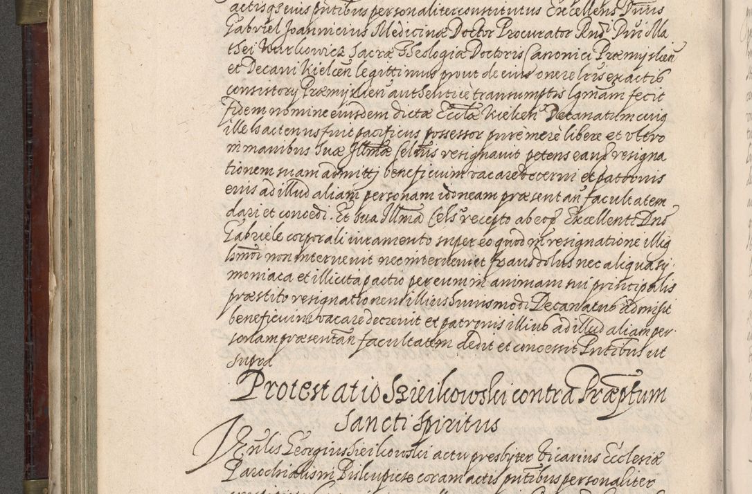 Zdjęcie nr 375 dla obiektu archiwalnego: Acta actorum, obligationum, inscriptionum, institutionum, erectionum, decretorum et generis eiusdem aliorum factorum et gestorum coram R. D. Bernardo Maciejowski, episcopo Cracoviensi per annnos 1603 - 1606 mensem Septembrem inclusive acticatorum.