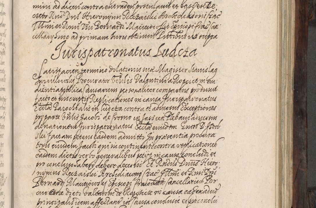 Zdjęcie nr 358 dla obiektu archiwalnego: Acta actorum, obligationum, inscriptionum, institutionum, erectionum, decretorum et generis eiusdem aliorum factorum et gestorum coram R. D. Bernardo Maciejowski, episcopo Cracoviensi per annnos 1603 - 1606 mensem Septembrem inclusive acticatorum.