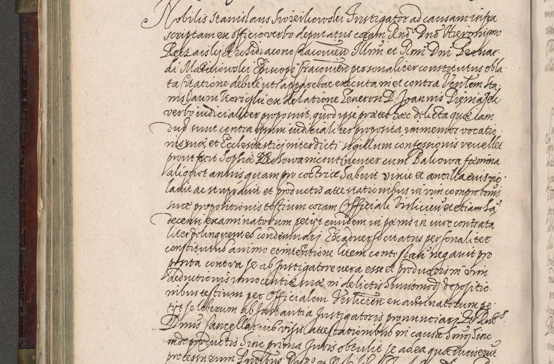 Zdjęcie nr 357 dla obiektu archiwalnego: Acta actorum, obligationum, inscriptionum, institutionum, erectionum, decretorum et generis eiusdem aliorum factorum et gestorum coram R. D. Bernardo Maciejowski, episcopo Cracoviensi per annnos 1603 - 1606 mensem Septembrem inclusive acticatorum.